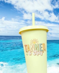 Image 1 of summer time decal cold cup