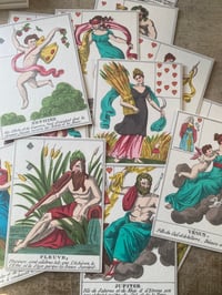 Image 5 of Jeu de cartes mythologique, fac similé de Grimaud de 1983, d’un jeu du XVIIIEME siècle. 