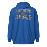 Image 23 of Soldier For Jesus Dark Unisex heavy blend zip hoodie