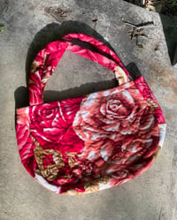 Image 1 of Plush rose purse