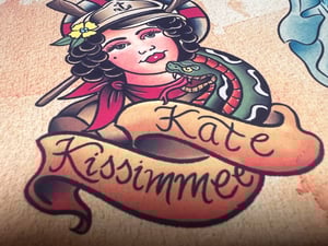 Image of Disney 2026 Inspired Traditional Tattoo Flash Sheet: DIS26A 11x14