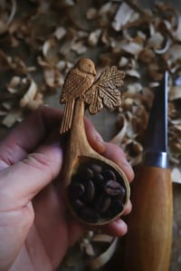 Image 3 of Long Tailed Tit Coffee Scoop ~