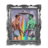 Gayliens (Men) // Retro Art Print