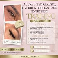 Image 1 of Lash Extension Accredited Course - Classic, Hybrid and Russian