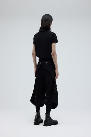 Image of EQUALNEAR - Armor Jorts (Black)
