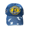 Art of Fame/ Denim Distressed Dad Hat/ Indiana 