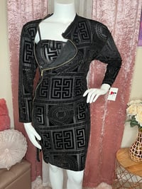 Plus Size Double Zip Dress / Body Suit NOT included