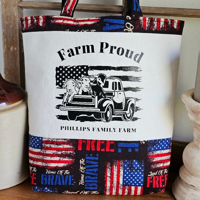 Farm Proud Tote Bag 