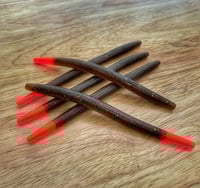 6” Sticks in Mocha with methiolate tips. (5pc) 