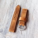 22mm Horween Derby - English Tan