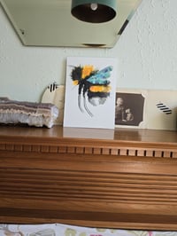 Image 4 of "Dazzling Bumble Bee" Original