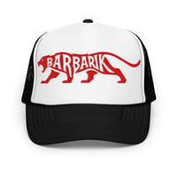 Image 1 of Black White Red Foam Panther