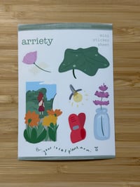 Image 2 of Arriety Mini Sticker Sheet 