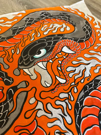 Image 1 of Original Fire Snake 50x60cm by Pliz