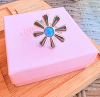 Image 1 of Adjustable opal dress ring