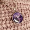 Violet Ravines Necklace