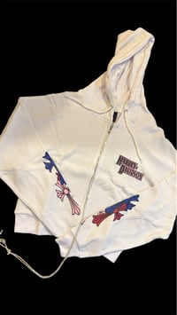 WHITE HARLEY DAVIDSON HOODIE