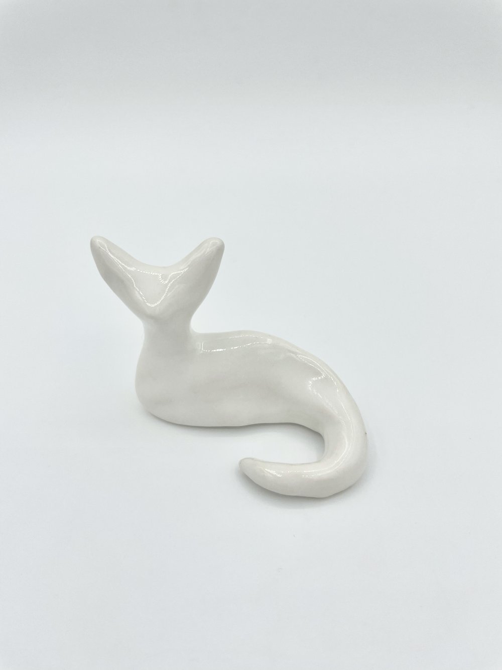 Image of Milky white Incense Cat 