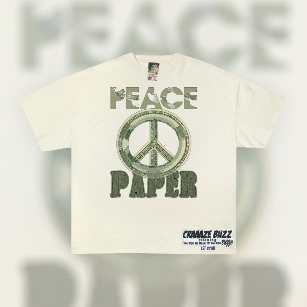 Image of Peace & Paper tee