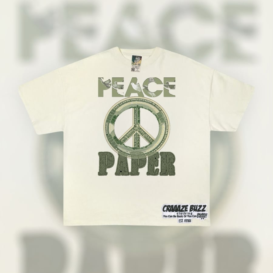 Image of Peace & Paper tee