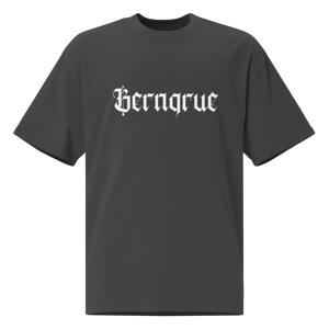 Mens mace & chain Oversized faded t-shirt