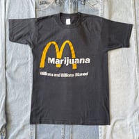 Image 1 of 1980s Marijuana Tee Sz M