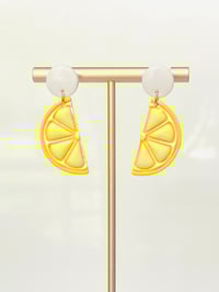 Image 1 of Lemon Wedge Dangles