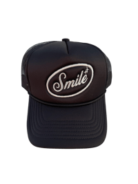 Black and silver trucker 