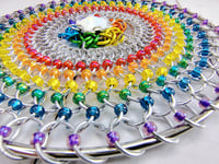 Image 2 of Rainbow Beaded Suncatcher 