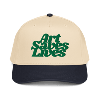 Image 4 of Art Saves Lives 5 panel cap