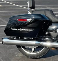 Image 1 of HD Bar/Shield Saddlebag Graphic