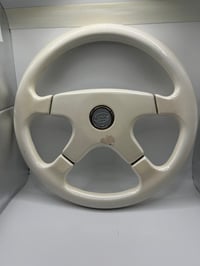 Image 1 of junis steering wheel white