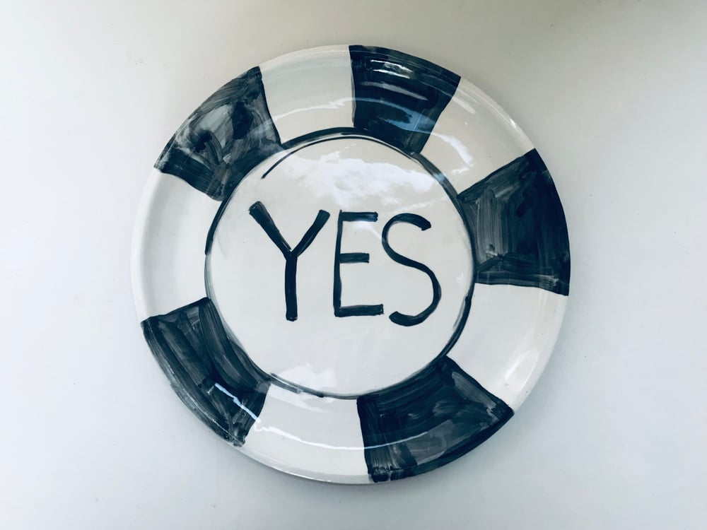 Image of YES XL Plate