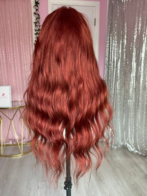 Image of human hair auburn (ready to ship)