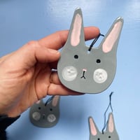 Image 1 of Bunny -ornament #2