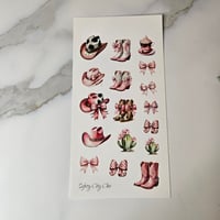 Image 2 of Cowgirl  stickers