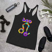 Image 2 of Leo Women's Racerback Tank