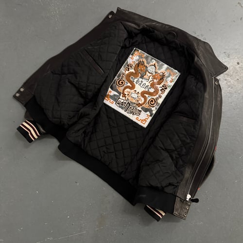 Image of "King Casino" Leather jacket, size XL