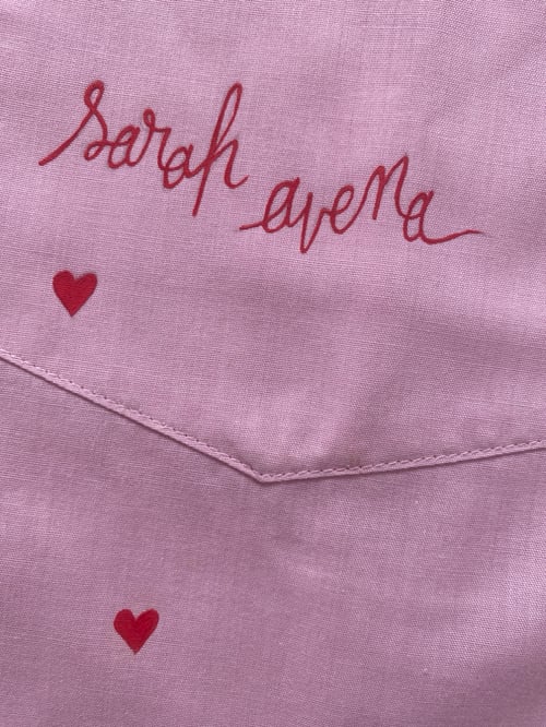 Image of Chemise crop « un autre monde »