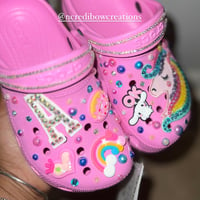 Image 2 of Unicorn Toddler/Little Kids Initial Crocs (1-5 yrs.)