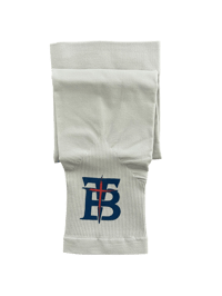 Grey sleeve blue/red TB logo