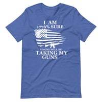 Image 8 of I Am 1776% Sure Unisex t-shirt from PatriotsCo.com
