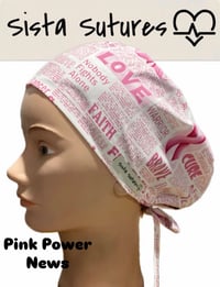 Image 12 of Supporting Awareness II Scrub Hats