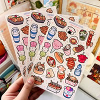 Image 2 of Japanese Food Sticker Sheet