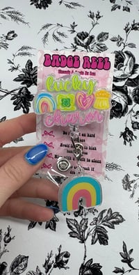 Lucky charm with marshmellow dangle 