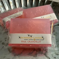 Image 4 of Pink Grapefruit Honeybee Glycerin Body Bar