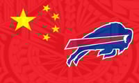 Buffalo Bills Flag Chinese