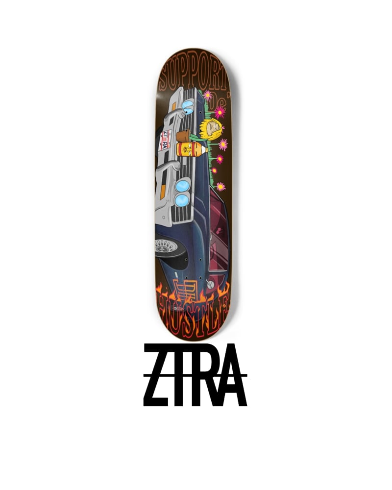 “Support De’ Hustle” Skateboard