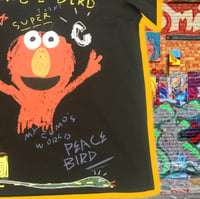 Image 3 of 🆕 TRouBLe 😈 ANDReW SeaSaMe STReeT "PeaCeBiRD" ELMo TeE 👕