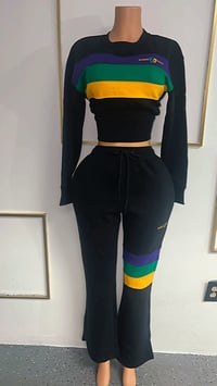 Nola Wideleg Black Set 